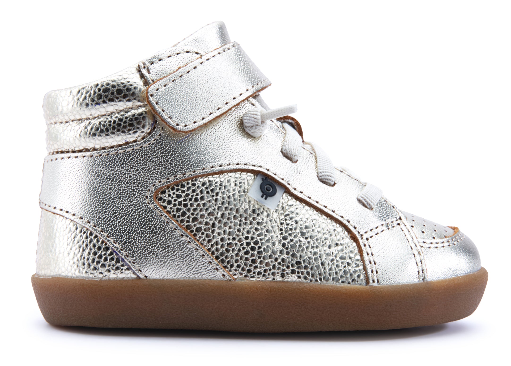 Old Soles Boys Girls 5072 Spartan Sneakers - Gold/Gold Pebble - Comfortable Kids Athletic Shoes for School, Play & Everyday Wear