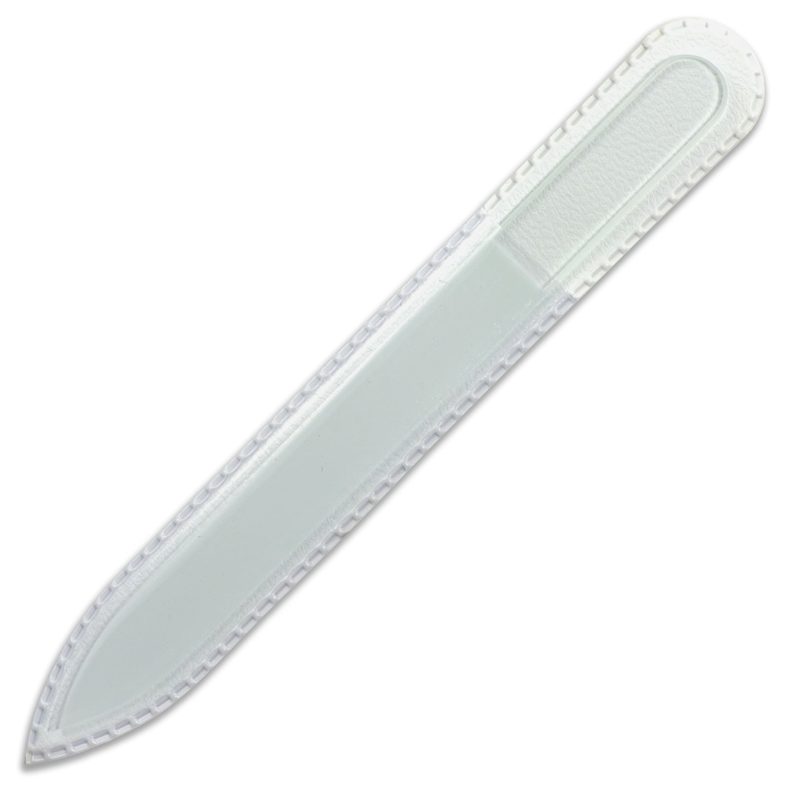 Premium Glass Nail File - Genuine Czech Tempered Crystal Nail File for Natural Nails - Handmade Manicure Tool for Smooth Filing at Home & Salon - Perfect Gift for Women