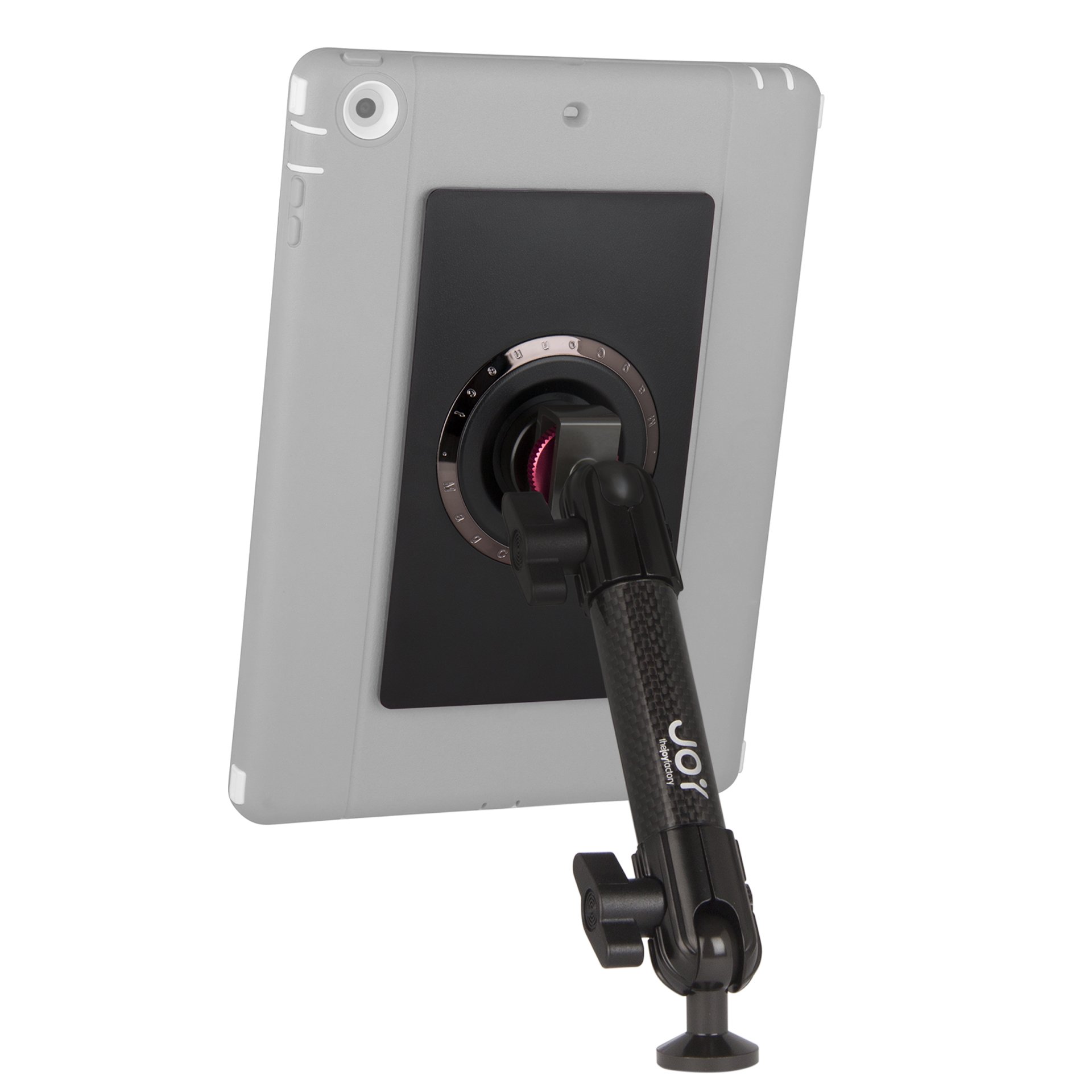 The Joy Factory MagConnect Carbon Fiber Tripod Stand - Universal Tablet & Microphone Mount Holder for Musicians, Streamers & Content Creators (MNU501) - Perfect for Live Performances, Podcasting & Video Recording