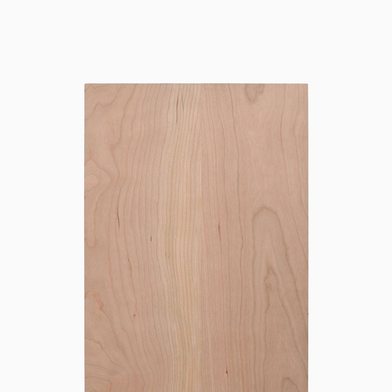 Aksel Unfinished Cherry Wood Floating Shelf - Rustic Wall Shelves for Living Room, Kitchen, Bathroom & Bedroom Decor