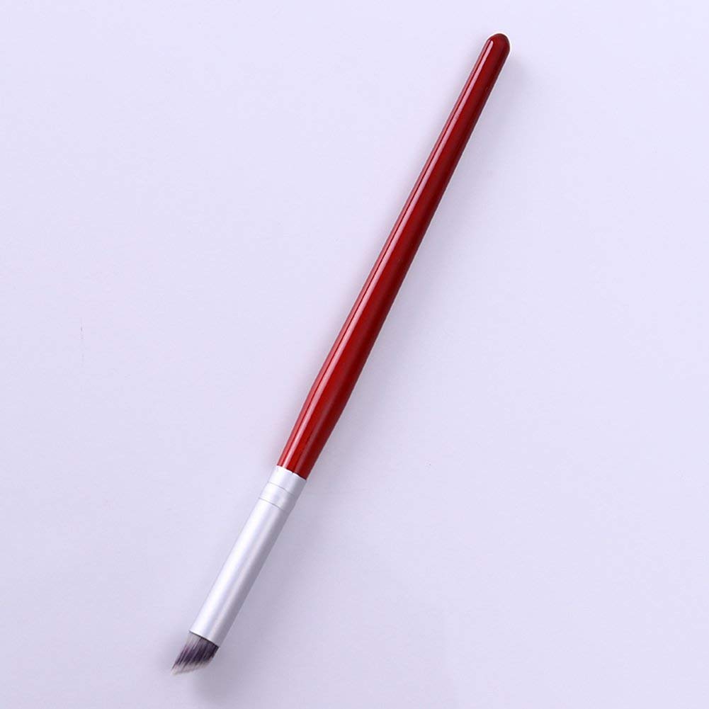 NAILWIND Professional Ombre Gradient Nail Brush with Red Wooden Handle - UV Gel Nail Art Design Builder Painting Pen for Acrylic & Gel Polish (1 Piece) - Perfect for Salon, Home Manicures & Nail Art Designs