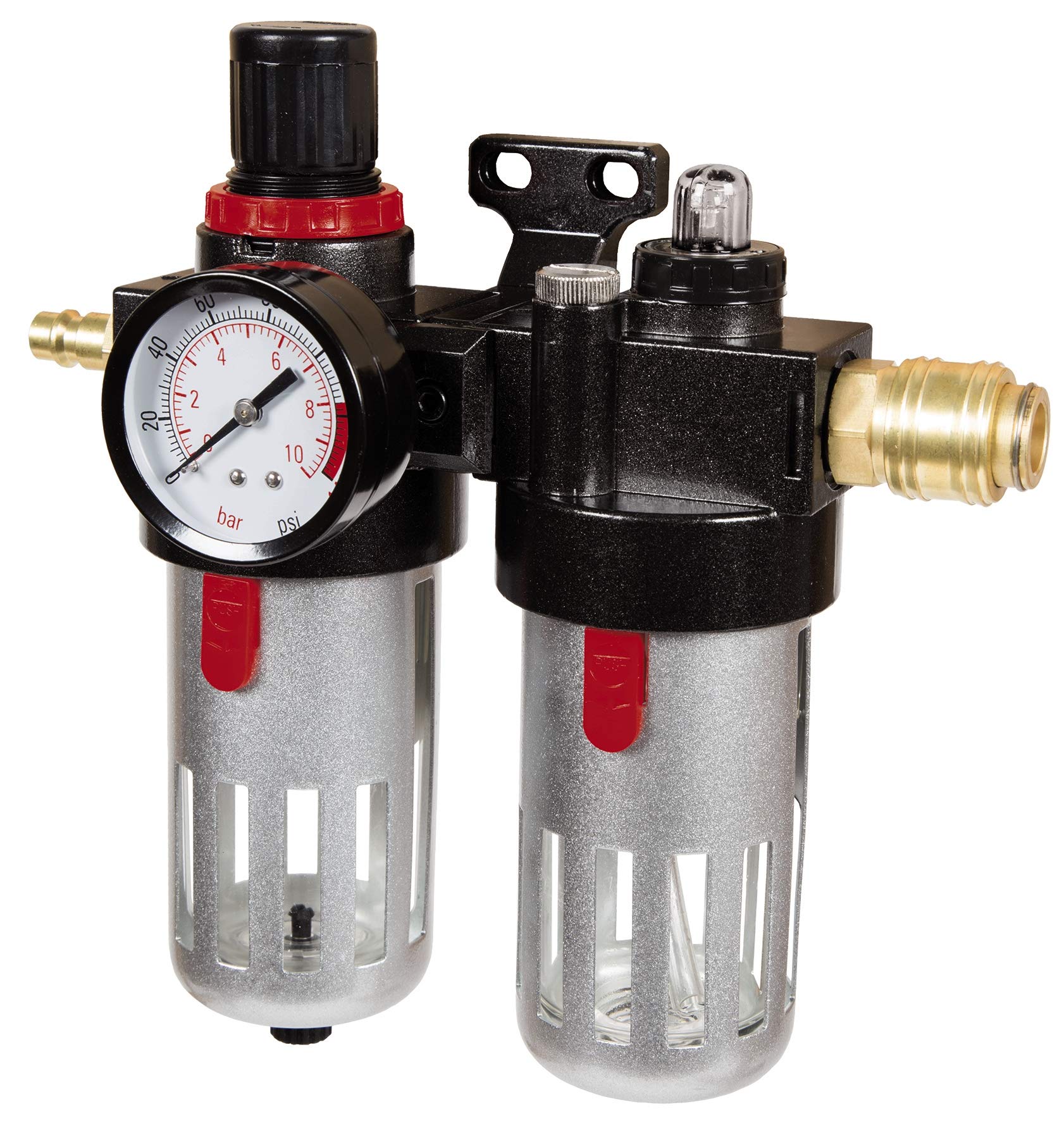 Einhell 3/8 Inch Combined Maintenance Unit with Oil Compression - Perfect for Automotive, Industrial & Home Tool Maintenance