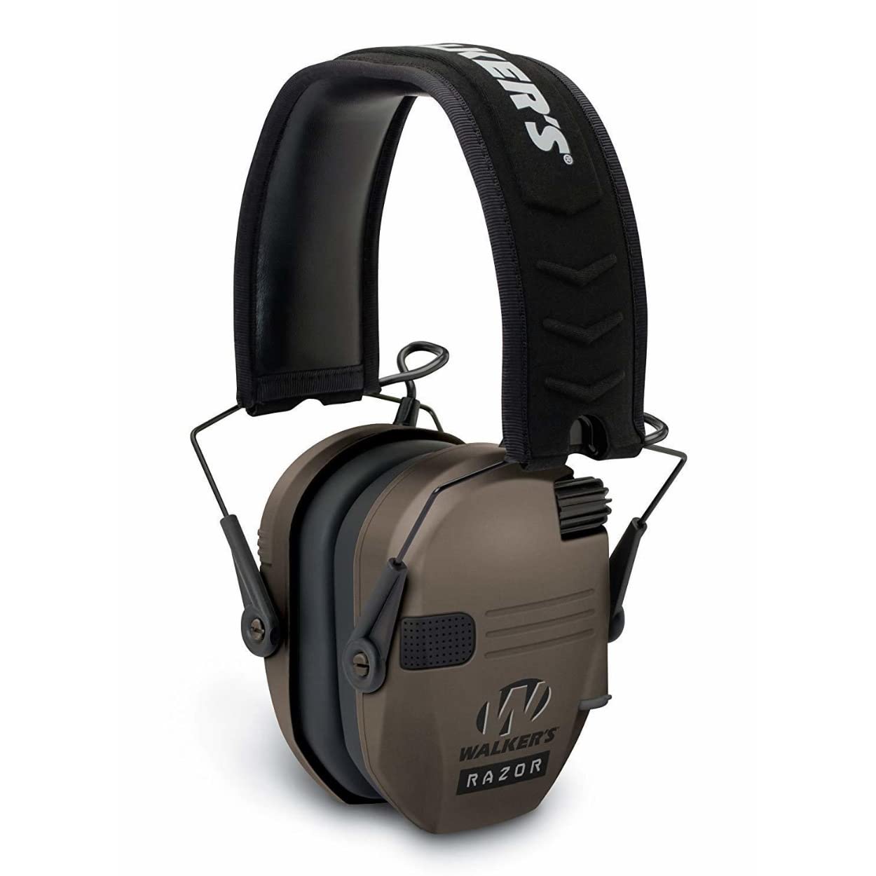 Walker's Razor Slim Electronic Shooting Earmuffs 2-Pack - Noise Cancelling Hearing Protection with Walkie Talkie Communication & OTG Safety Glasses - Perfect for Hunting, Shooting Range, and Outdoor Sports Activities