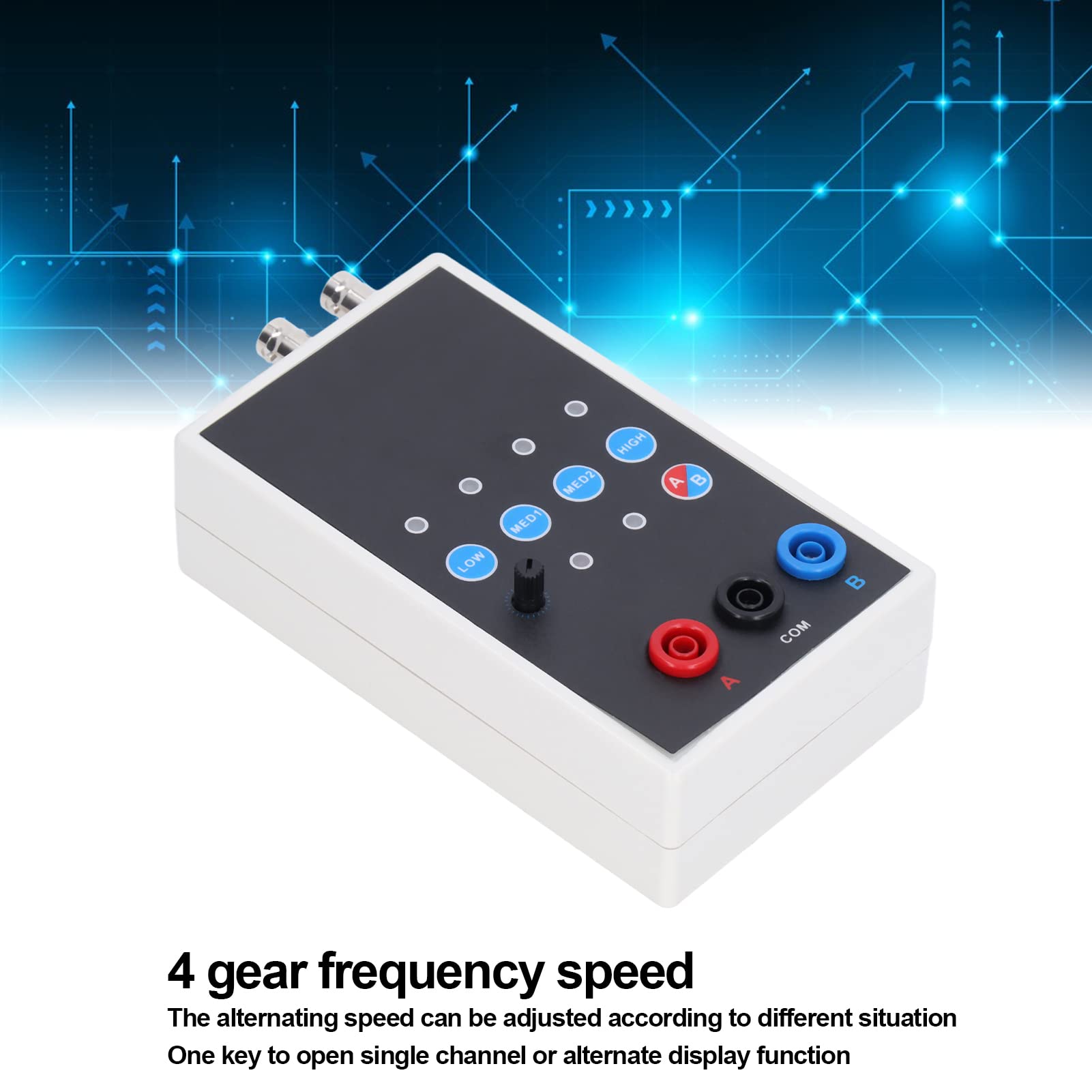 4-Gear Voltage Tester Tool - Professional Circuit Tracer & Analyzer for Electrical Testing | Perfect for Electricians, DIY Home Repairs & Automotive Diagnostics