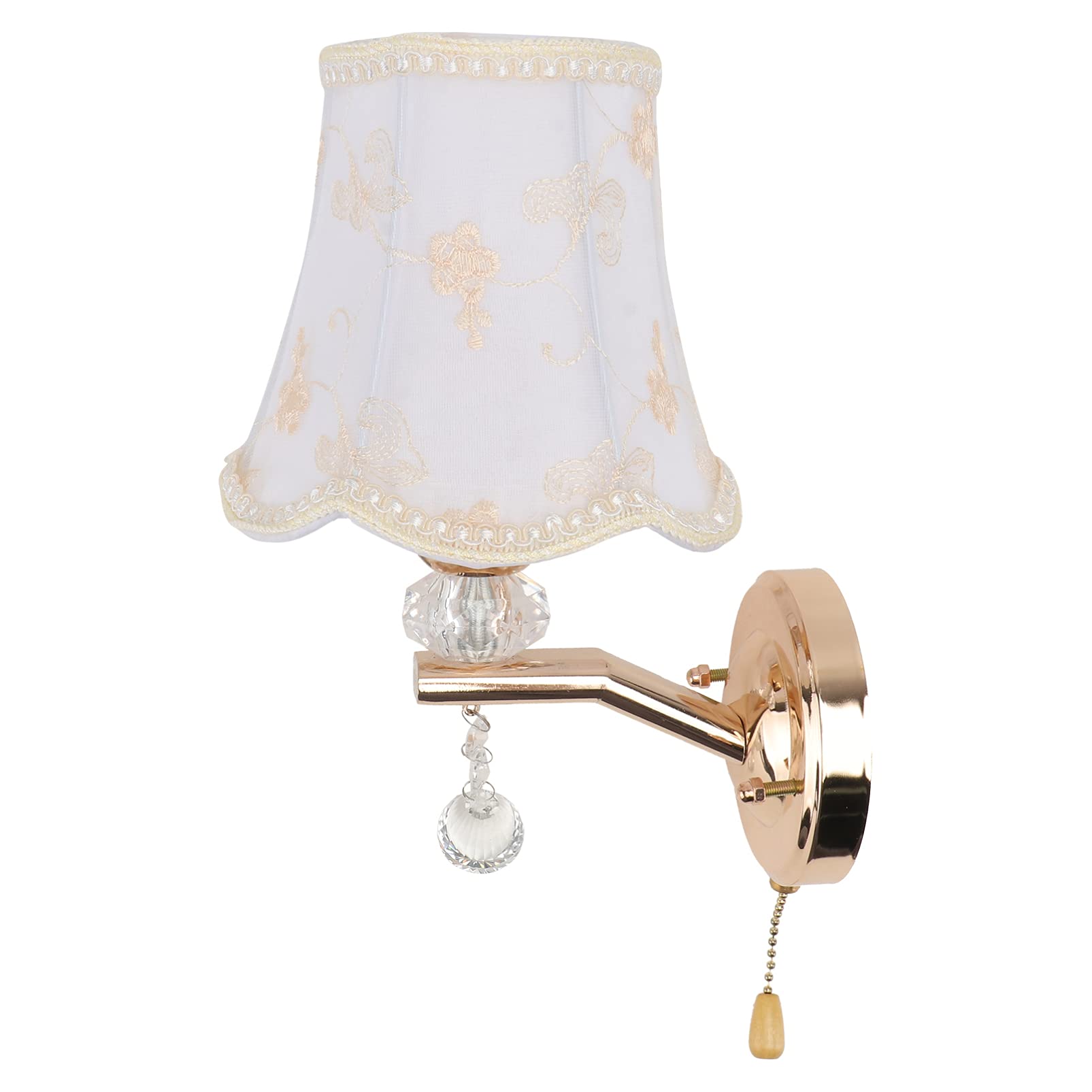 1pc European Style Wall Lamp - Elegant Corridor & Bedroom Wall-Mounted Light, Creative Decorative Lighting for Porch, Hallway & Bedside (Indoor Use)
