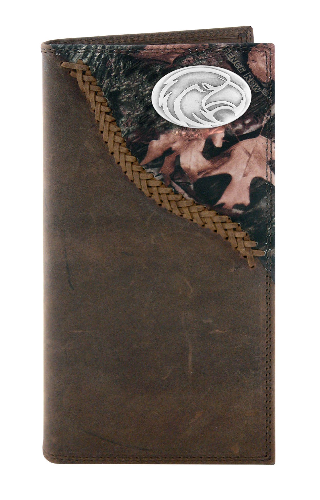 Southern Mississippi Golden Eagles Zep-Pro Roper Concho Wallet - Camouflage Design for Men | Durable Leather College Sports Wallet for Fans & Alumni | Perfect for Game Day, Tailgating and Everyday Use