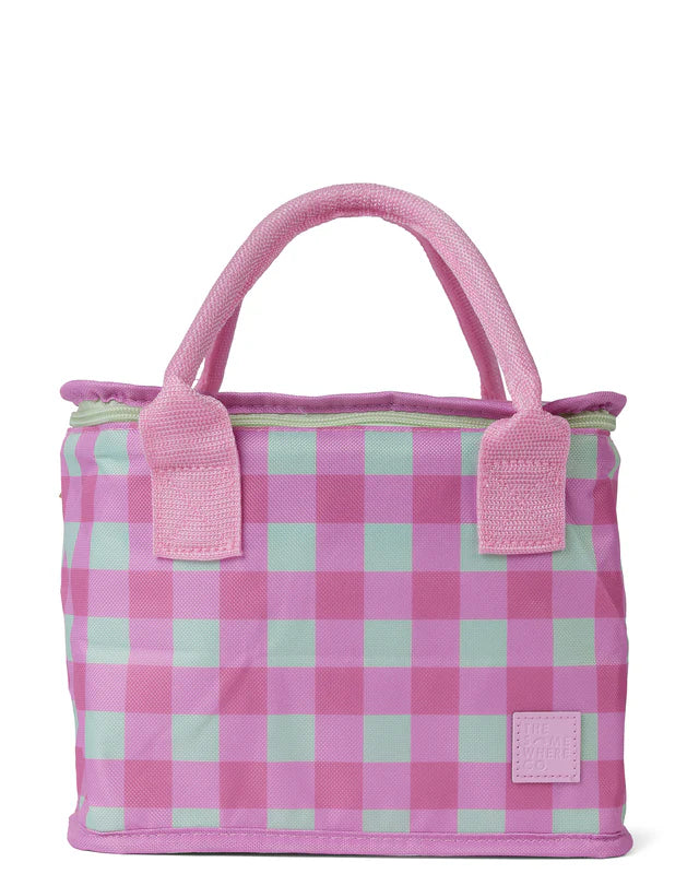 The Somewhere Co Insulated Watermelon Sugar Lunch Bag for Kids & Adults - Perfect for School, Work, Picnics & Outdoor Activities