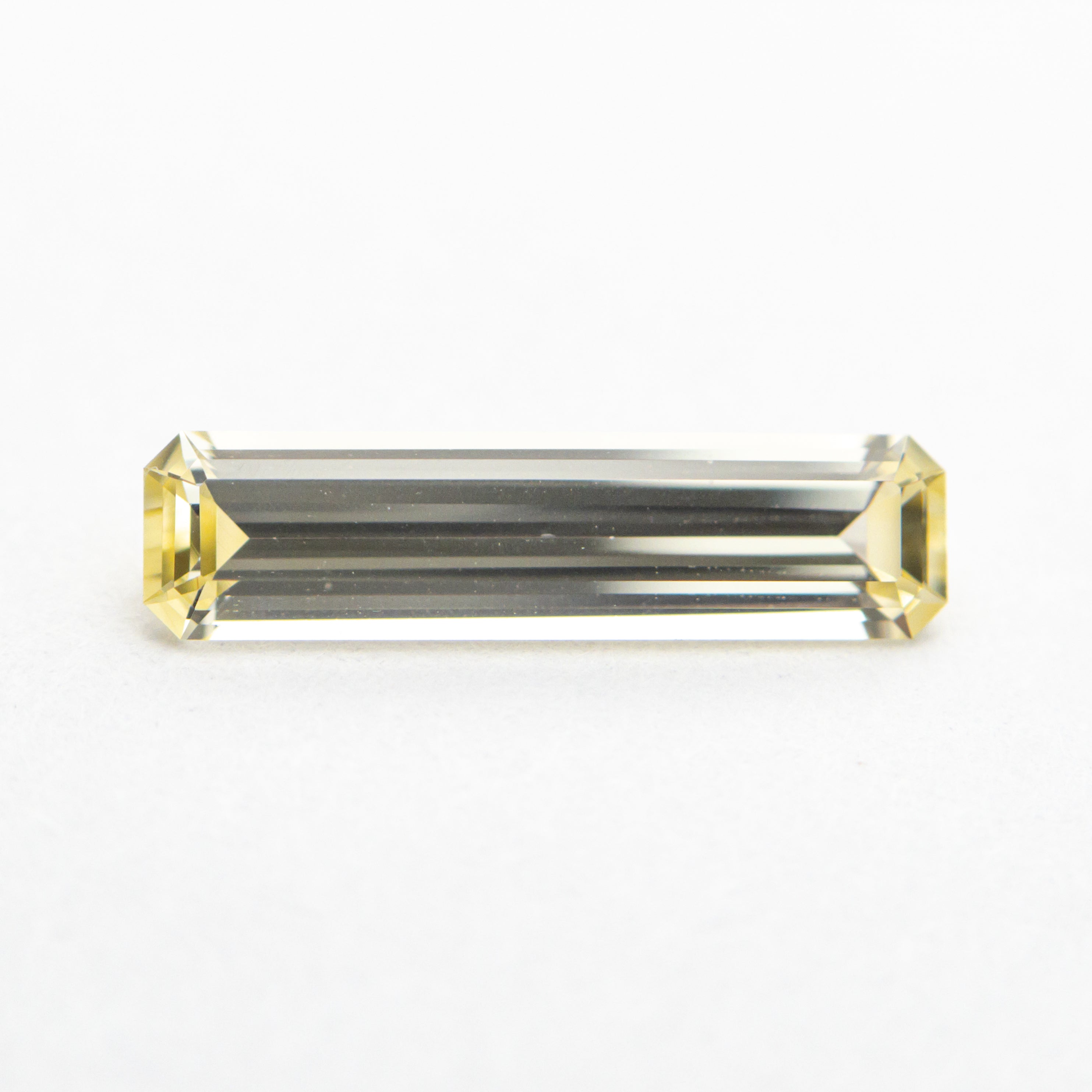 0.87ct Natural Blue Sapphire Gemstone - 11.79x3.01x2.10mm Step Cut Rectangle with Cut Corners - Fine Jewelry Making for Rings, Necklaces & Earrings