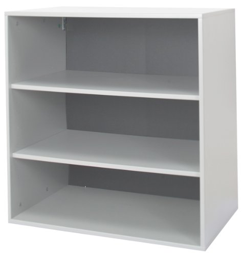 FreedomRail GO-Cabinet Dual Shelf Unit - Adjustable Closet Organizer System for Bedroom & Walk-in Closet - Perfect for Storing Shoes, Handbags & Accessories