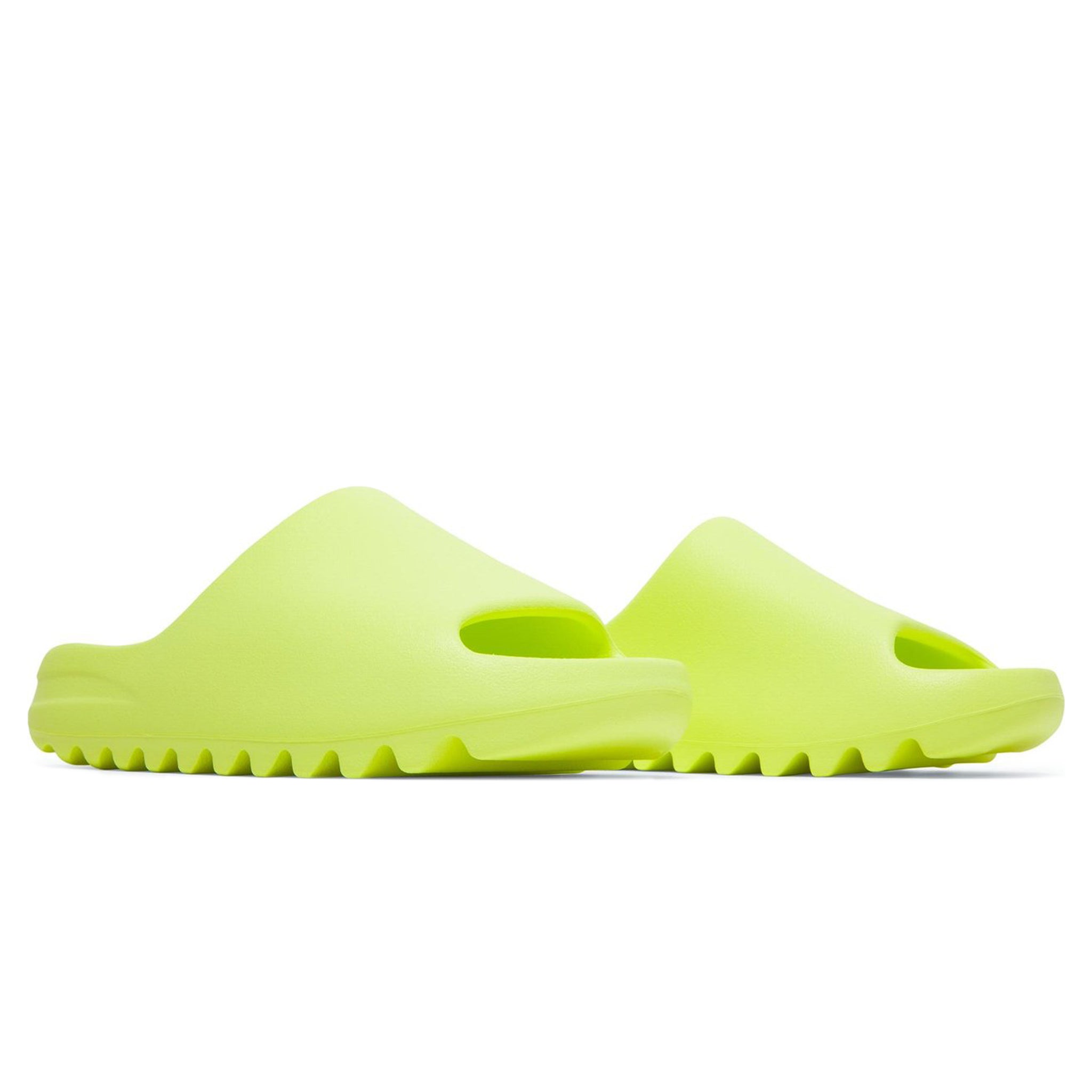 Adidas Yeezy Slide Glow Green - Comfortable Summer Slides for Men & Women (2022 Restock) | Perfect for Beach, Pool, and Casual Wear