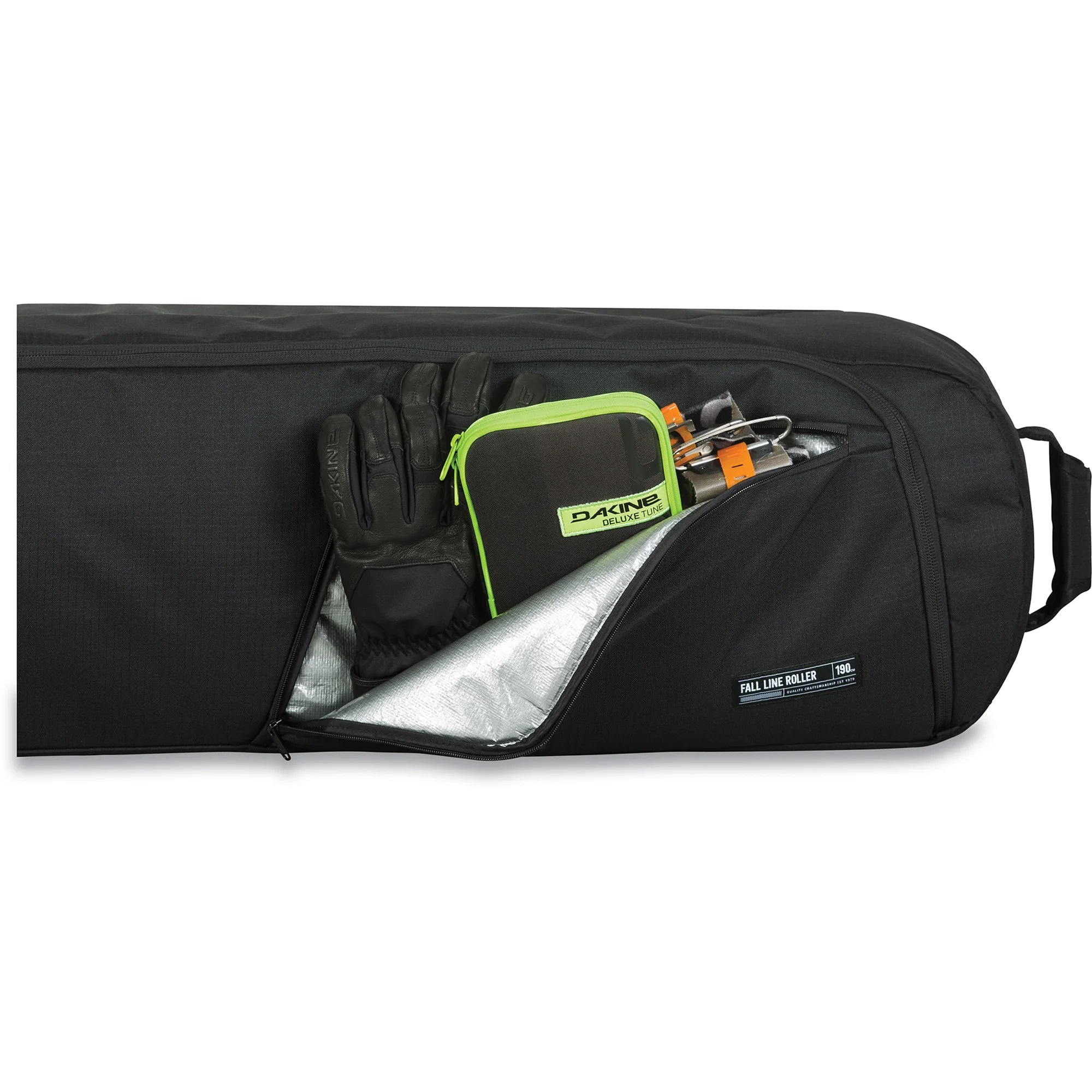 Dakine Fall Line Ski Roller Bag 2025 - Waterproof Ski Travel Bag with Wheels for Easy Transport | Perfect for Air Travel, Ski Trips & Winter Vacations
