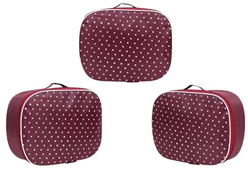 Ultimate Fashionista 2-Piece Combo Pack - 3-Piece Vanity Box Set, Makeup Kit, Travel Organizer & Multipurpose Storage (Multicolor) | Perfect for Travel, Home & Salon Organization