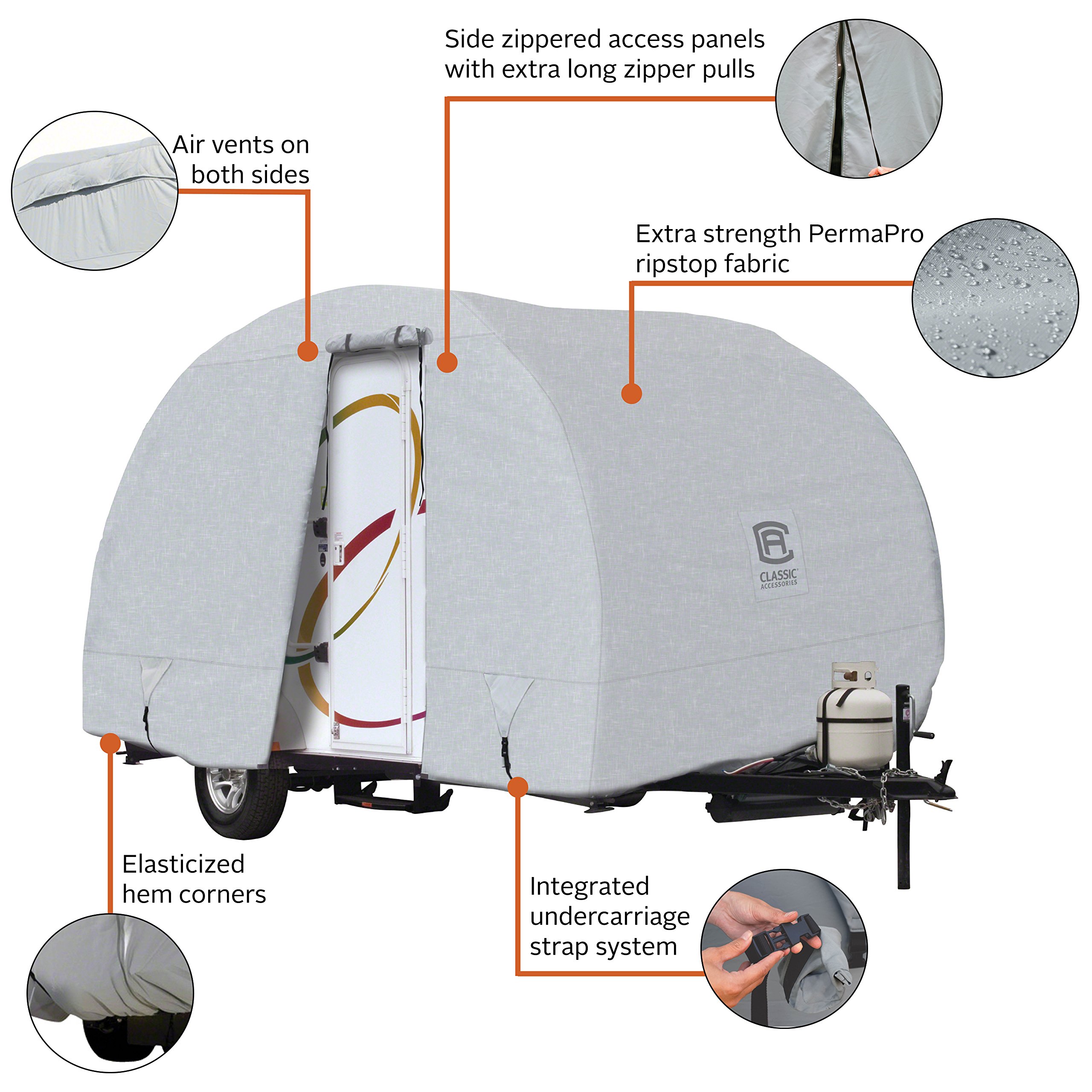 PermaPRO R-Pod RV Cover - Fits 16' 2