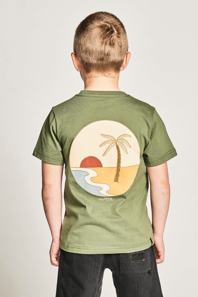 Boys Munster Graphic T-Shirt for Kids - Size 7 | Soft Cotton Short Sleeve Tee | Perfect for School, Playdates & Summer Outfits