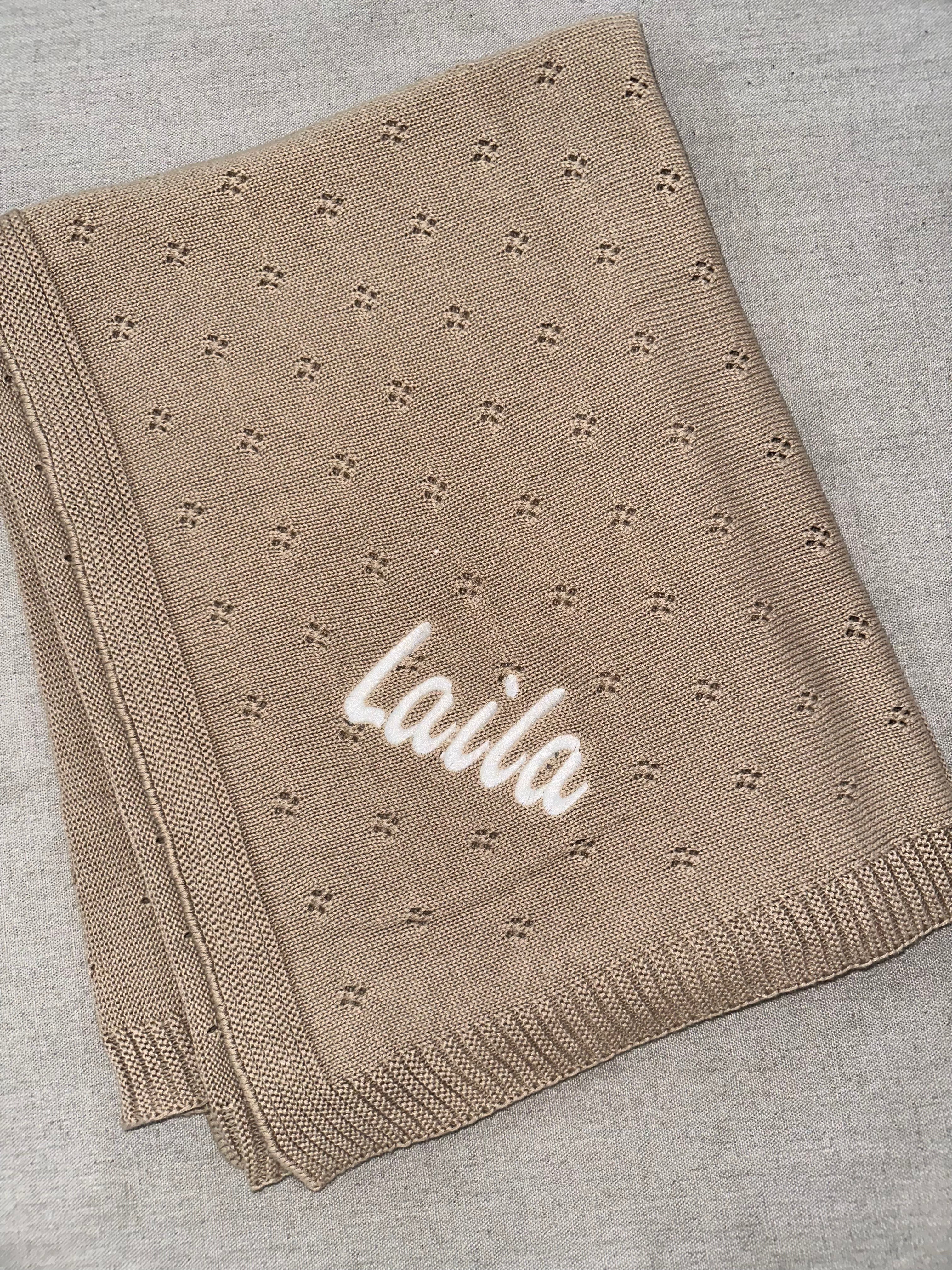Domani Home Flower Stone Baby Blanket - Soft & Breathable Nursery Blanket for Newborns, Infants & Toddlers | Perfect for Swaddling, Stroller, Crib & Photo Shoots