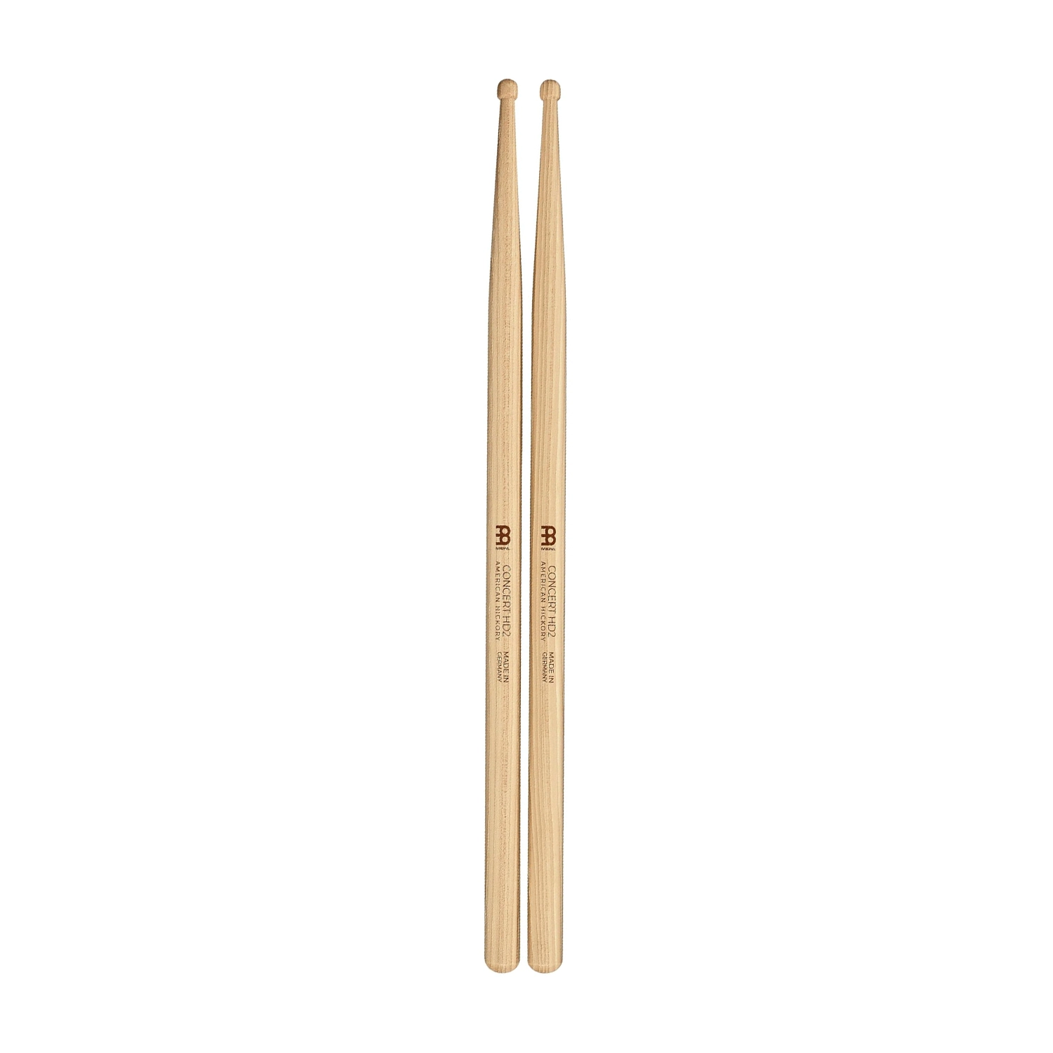 Premium American Hickory Drumsticks - Concert HD2 SB130 for Professional Drummers & Live Performances | Perfect for Rock, Jazz & Studio Recording