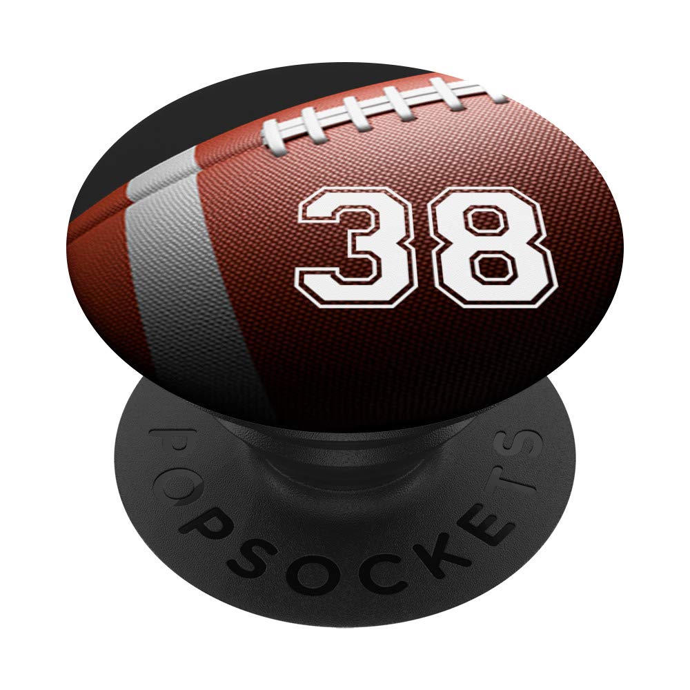No. 38 Football Player Jersey Phone Grip - Anti-Slip Phone Holder for Sports Fans, Perfect Gift for Football Enthusiasts - Great for Game Days, Tailgating & Showing Team Spirit