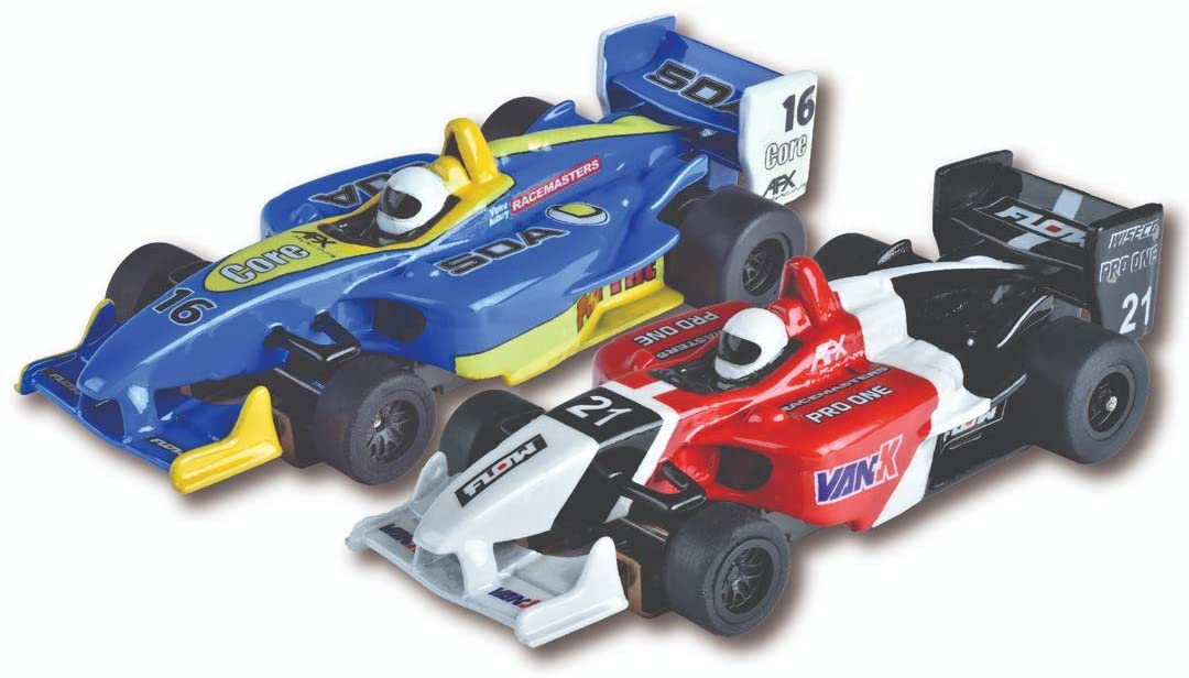 AFX 22020 Giant Raceway HO Scale Electric Slot Car Set - High-Speed Racing Toy for Kids & Adults - Perfect for Home, Office & Game Room Entertainment