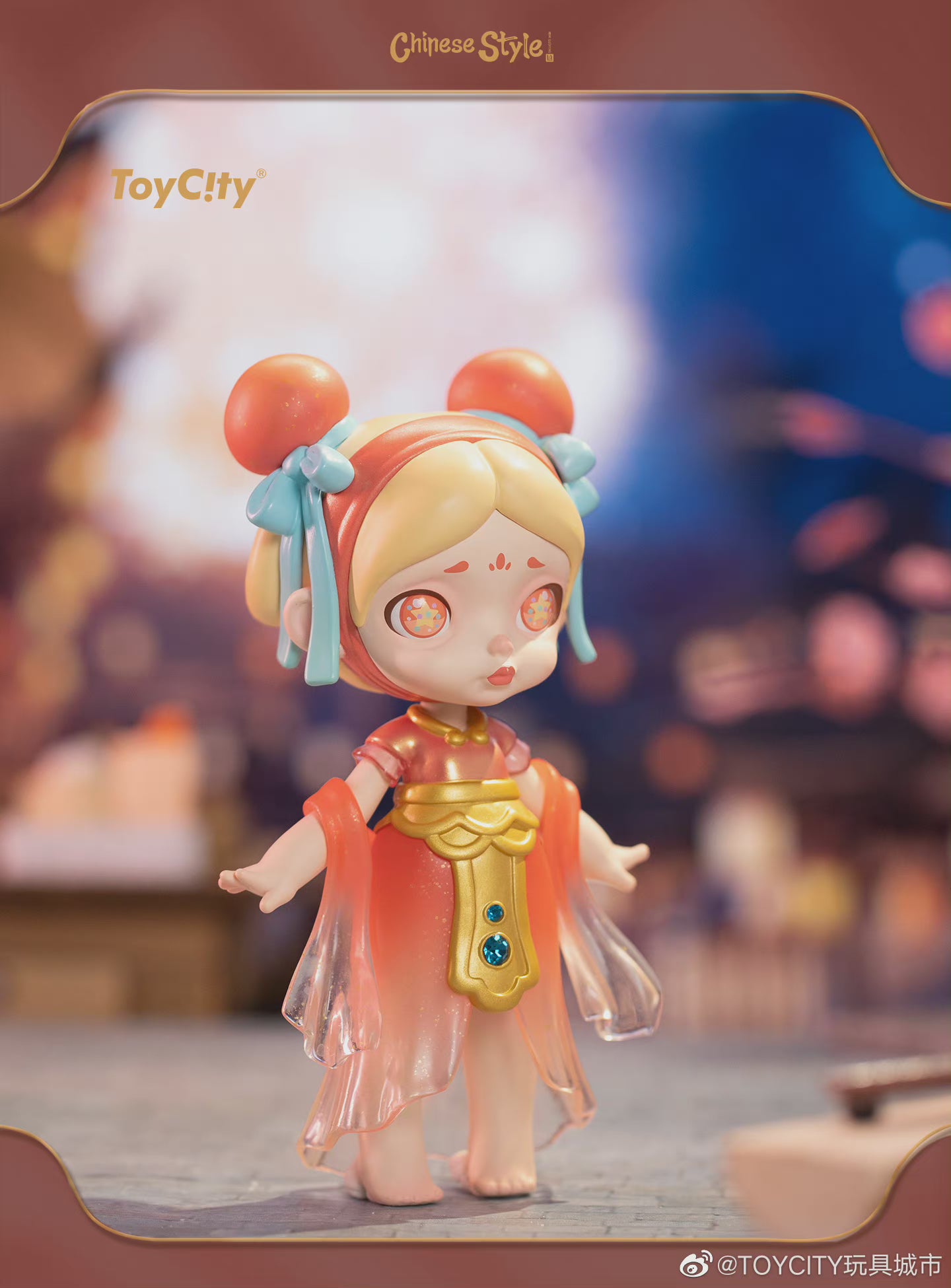 LAURA Chinese Style Capsule Blind Box Series - Collectible Miniature Figurines for Home Decor, Office Display & Gift Giving