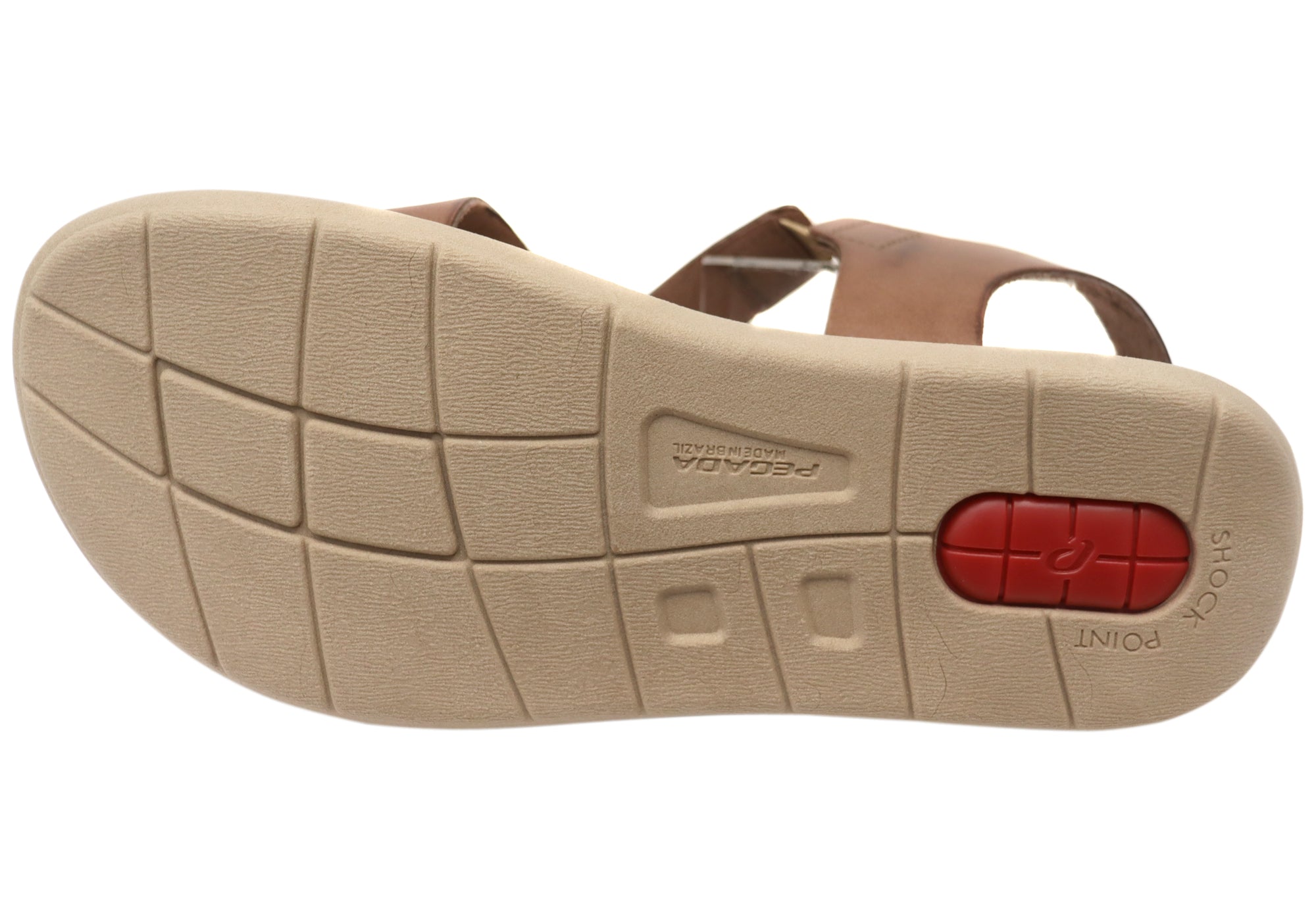 Pegada Mavada Women's Comfortable Leather Sandals - Handmade in Brazil - Perfect for Summer, Beach & Casual Outings