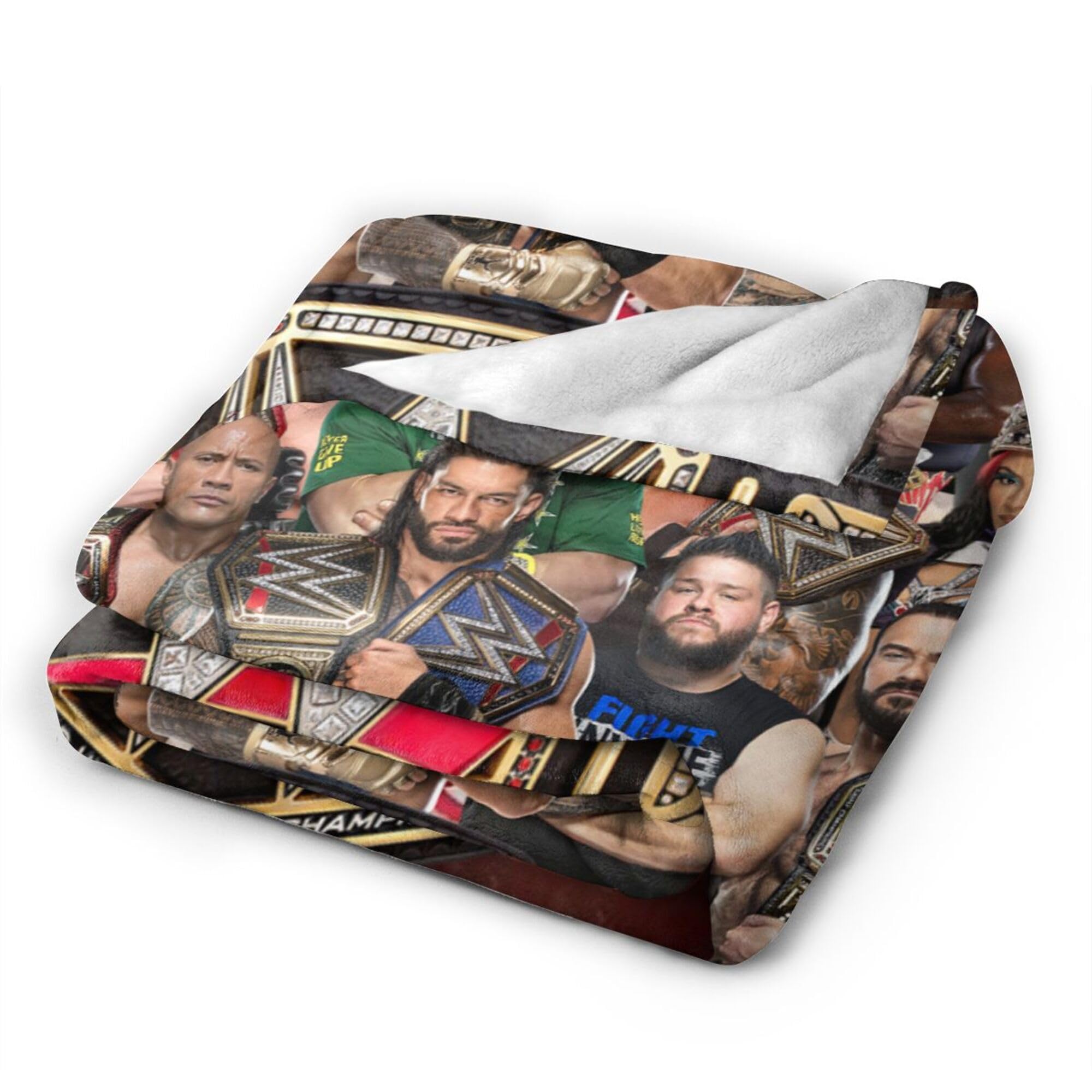 Ultra Soft Fleece Photo Collage Throw Blanket - Plush Cozy Flannel Lightweight Blanket for Bed & Sofa (50