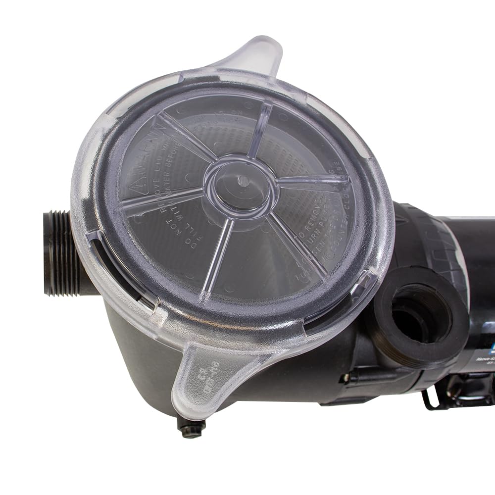 Supreme Vertical Above Ground Pool Pump - 1 HP Single Speed for Inground & Above Ground Pools | Durable Swimming Pool Water Circulation System for Backyard, Garden & Outdoor Use
