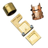 Ferraz Shawmut R166 Rejection Fuse Reducer - 600V AC, 60A Class R Fuse Adapter for Electrical Panels & Industrial Equipment
