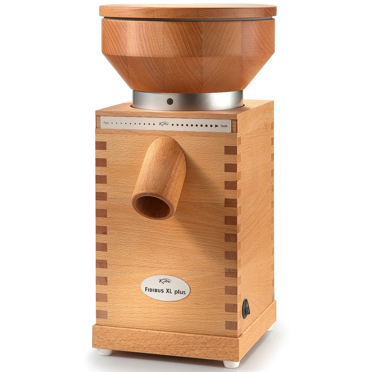 Premium KoMo Fidibus XL Plus Electric Grain Mill - Freshly Grind Wheat, Spelt & More for Homemade Bread & Baking - Perfect for Home Kitchens & Artisan Bakers