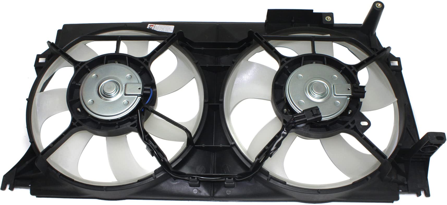 Evan Fischer Radiator Cooling Fan Assembly Compatible with 2013-2016 Scion FR-S & 2013-2020 Subaru BRZ - High Performance Replacement Part for Engine Overheating Protection