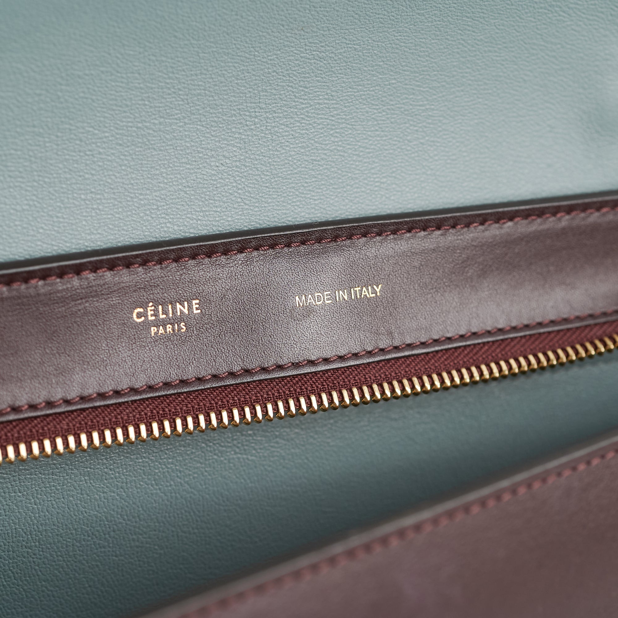 Celine Trapeze Two-Toned Leather Handbag for Women - Luxury Designer Shoulder Bag & Crossbody Purse - Perfect for Work, Travel and Evening Events
