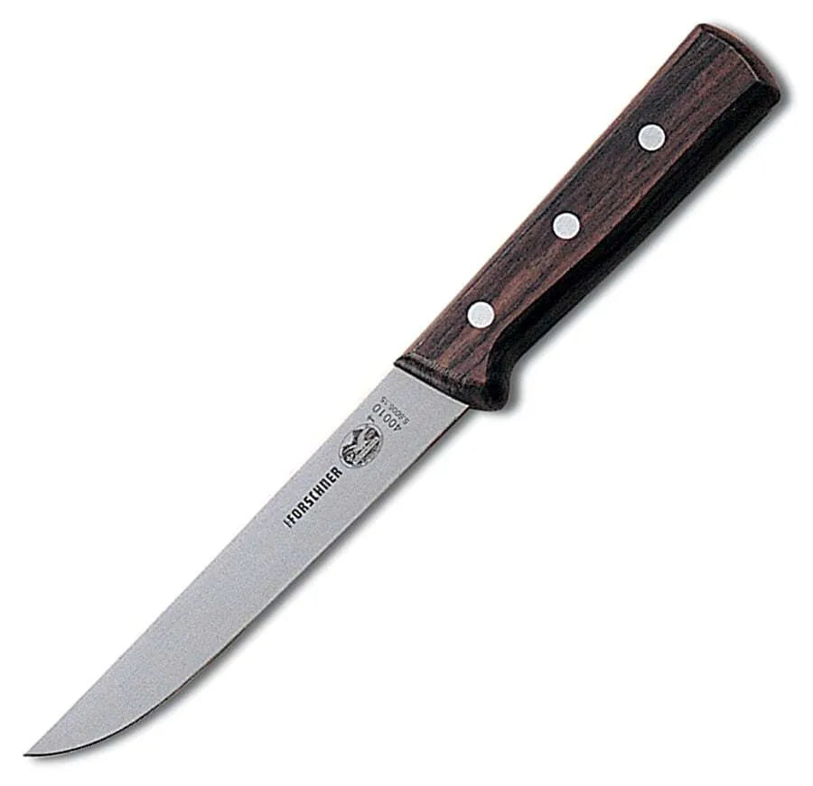 Victorinox Wide Stiff Boning Knife - Professional 6-Inch Flexible Blade for Meat, Poultry & Fish - Perfect for Butchers, Chefs & Home Cooking