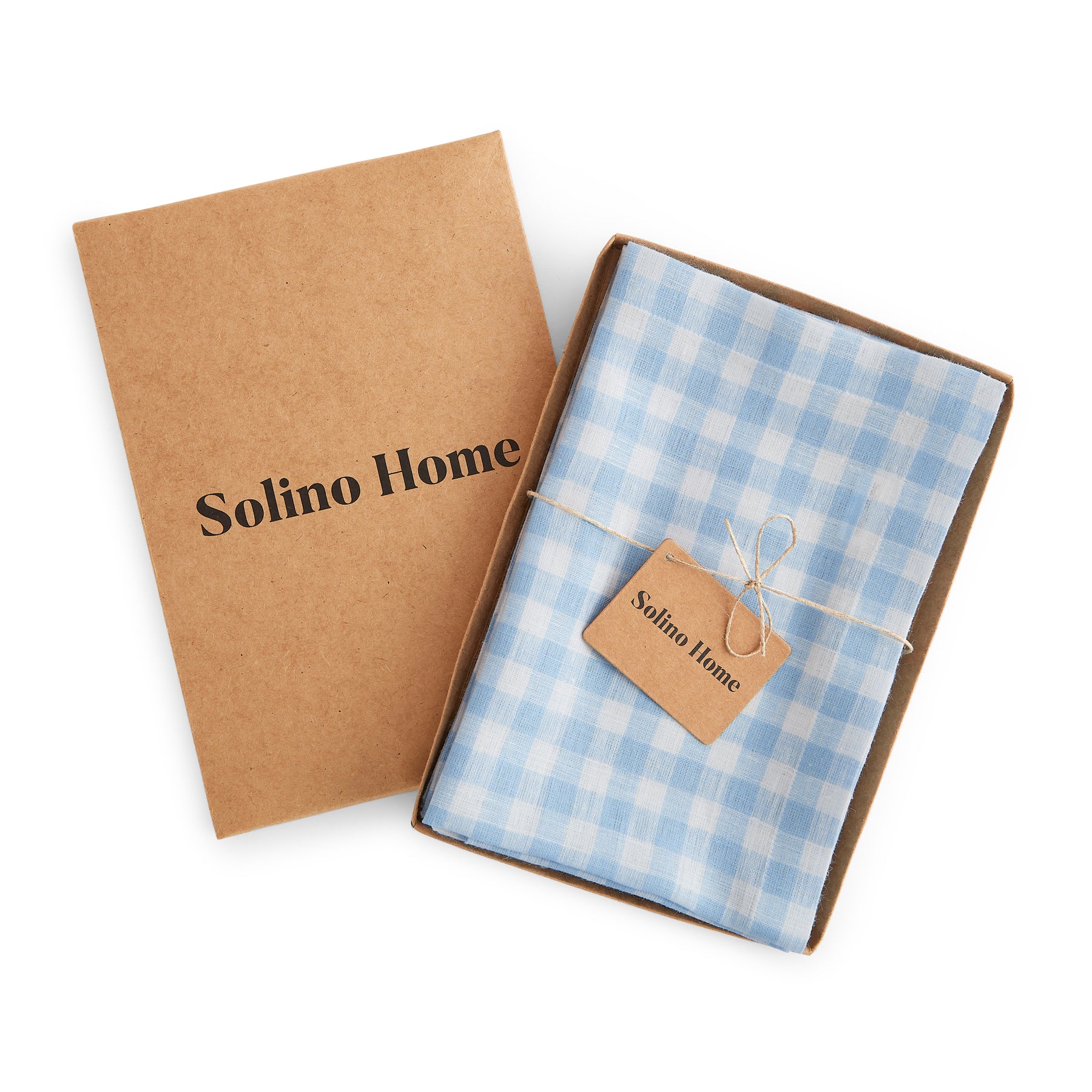 Premium Gingham Checkered Napkins Set of 4 - 100% Cotton Kitchen & Dining Cloth for Parties, Picnics, and Everyday Use