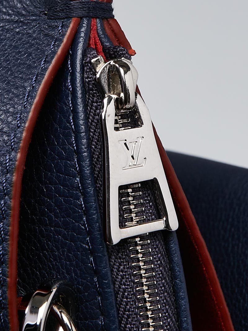Authentic LV Lockme To Handbag - Luxury Leather Tote Bag in Marine Rouge | Perfect for Work, Travel & Everyday Elegance