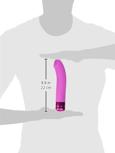 Blush Novelties Beau - 8.5 Inch Platinum Silicone G Spot Vibrating Dildo with Deep Rumbly Motors - Waterproof & Ultra Smooth Sex Toy for Couples - 5 Year Warranty - Pink - Perfect for Solo Play, Couples Intimacy & Underwater Pleasure