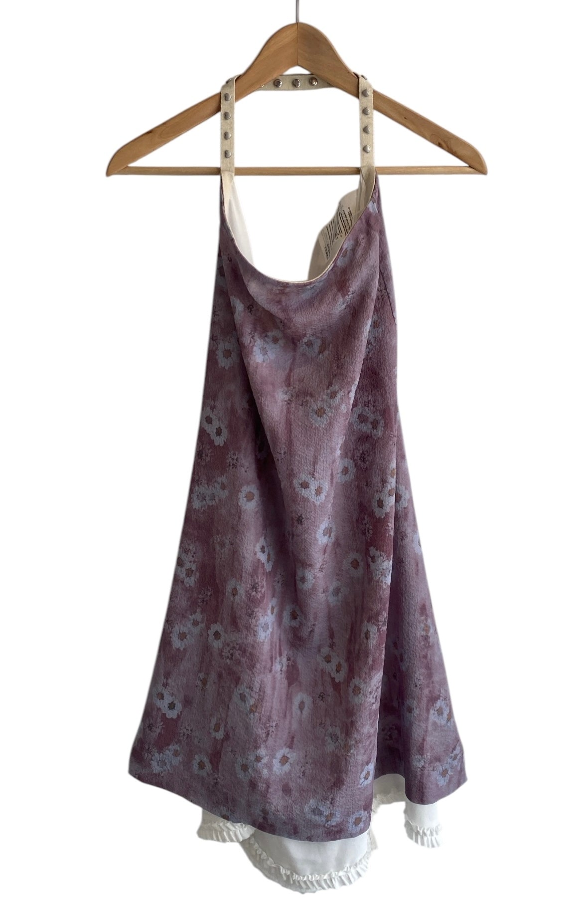 Floral Print Halter Mini Dress for Women - Summer Party, Beach Vacation & Date Night Outfit