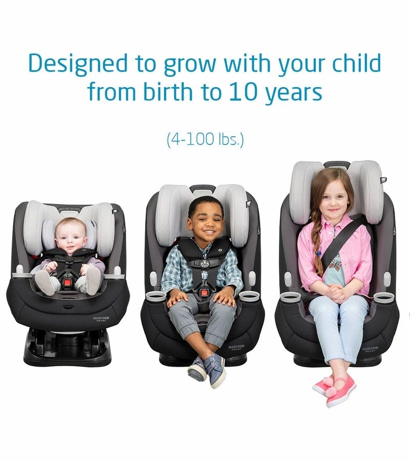 Maxi Cosi Pria All-in-One Convertible Car Seat for Infants & Toddlers | 3-in-1 Rear-Facing, Forward-Facing & Booster | Premium Safety & Comfort | Perfect for Family Travel & Daily Commutes
