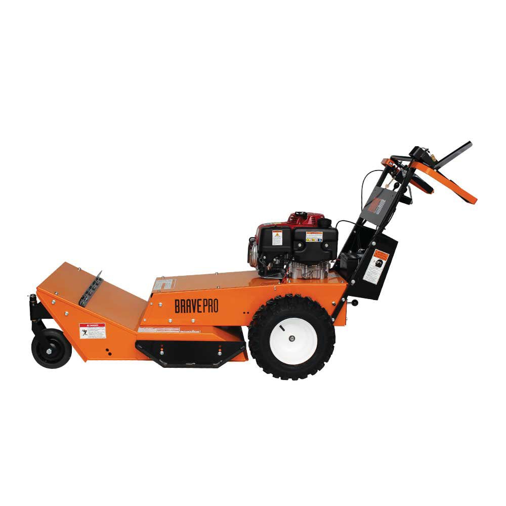 Brave 26-Inch Professional Brush Cutter with Honda GXV390 Engine - Heavy Duty Weed Trimmer for Landscaping, Yard Maintenance & Property Clearing