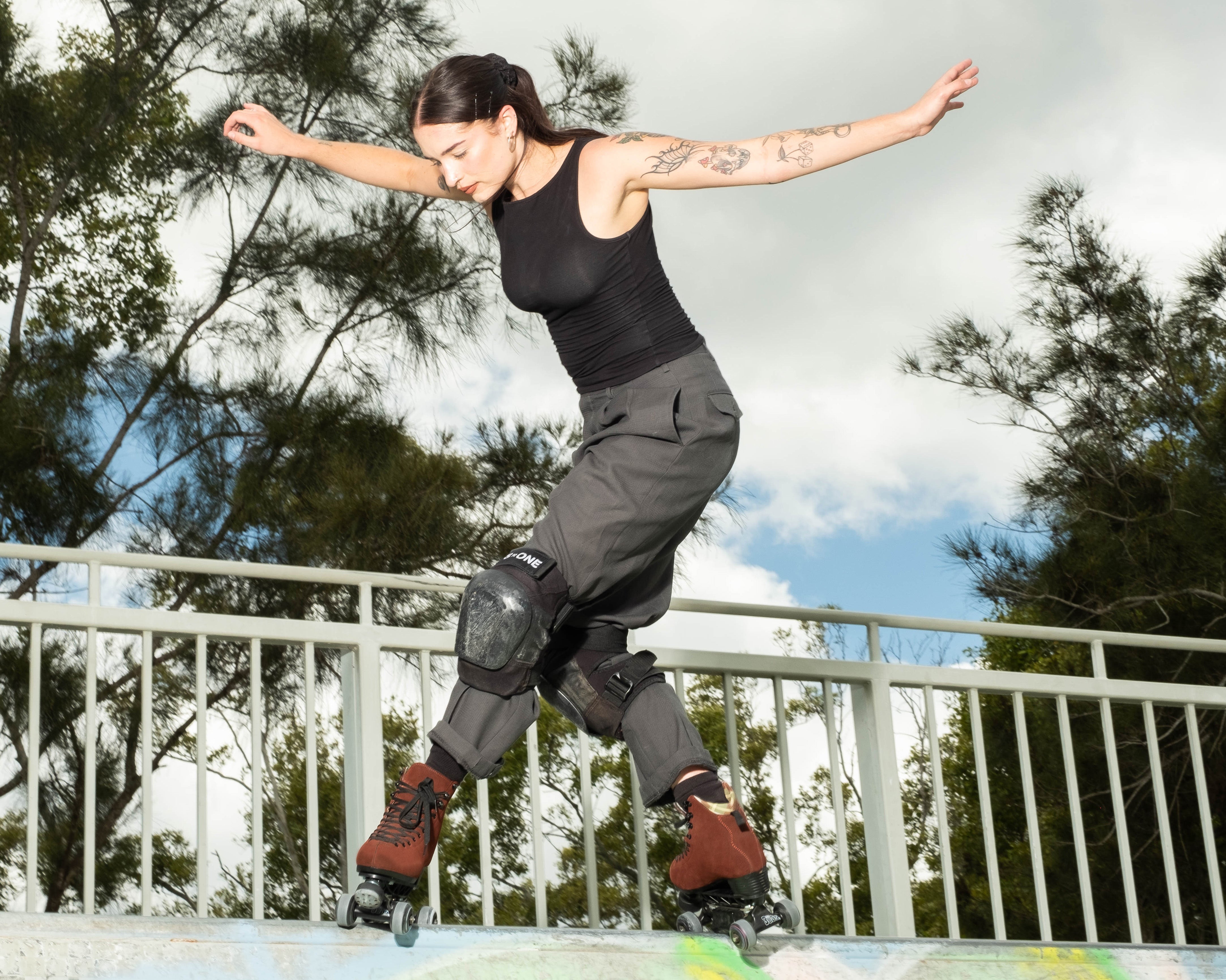 Chuffed Skates Jade Hannah Pro Roller Skate Boots - Premium Quad Roller Skates for Women, Artistic Skating & Rink Performance - Perfect for Dance, Roller Derby & Outdoor Skating