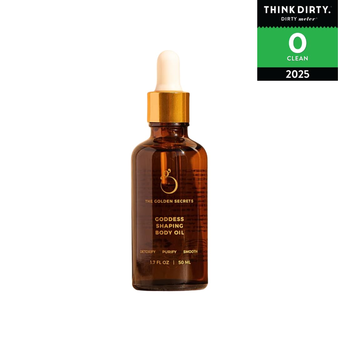 Golden Secrets Goddess Shaping Body Oil 50ml - Firming & Toning for Smooth Skin | Perfect for Massage & Post-Workout Recovery