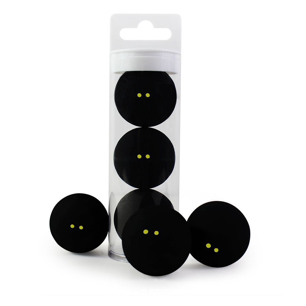 Professional Squash Ball 3-Pack - High Bounce & Durable for Intense Training & Matches | Perfect for Indoor & Outdoor Court Play