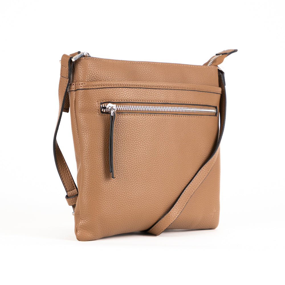 Premium RFID Blocking Leather Crossbody Bag for Women - Anti-Theft Travel Purse for Everyday Use & Shopping