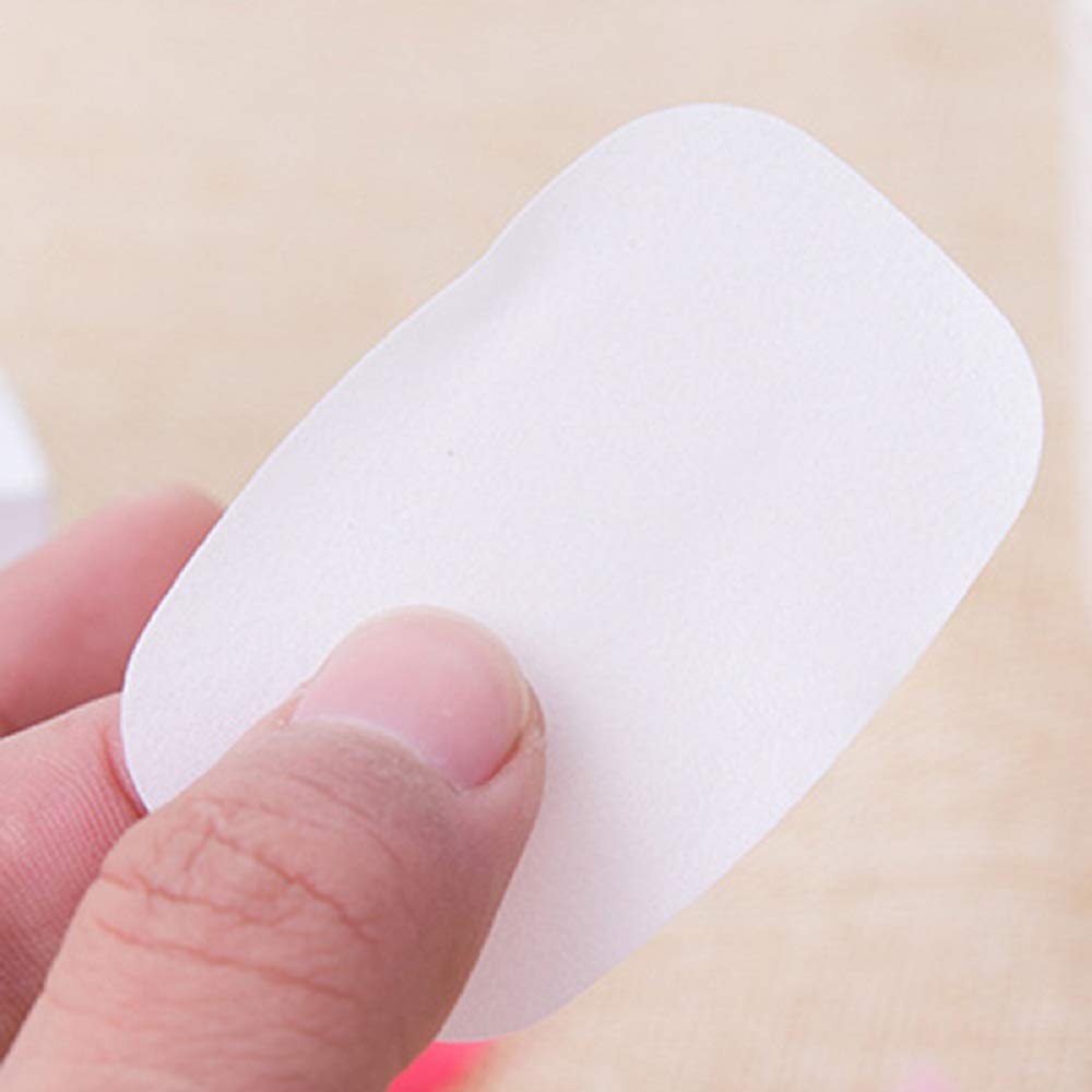 FERRON Mini Disposable Paper Soap Strips for Travel - Portable Hand Wash (Multicolor, 2 Boxes) - Perfect for Camping, Hiking & Airplane Travel