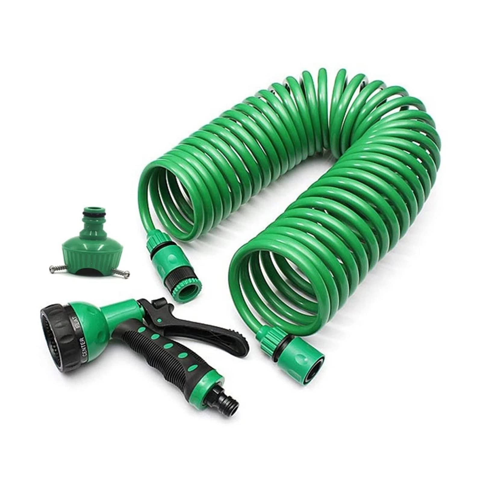 Expandable Garden Hose 7.5M - Lightweight Telescopic Water Hose with Spray Nozzle for Gardening, Car Washing & Outdoor Cleaning | Durable Plastic Flexible Water Pipe for Yard, Patio & Home Use