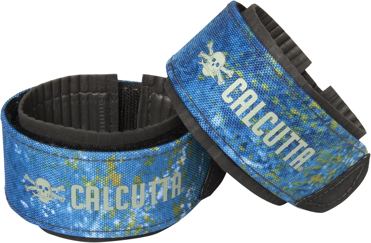 Calcutta Squall Rod Wrap - 2 Pack, Mossy Oak Shoreline Camo Design - Perfect for Fishing Rod Protection & Grip Enhancement - Ideal for Saltwater & Freshwater Fishing Trips