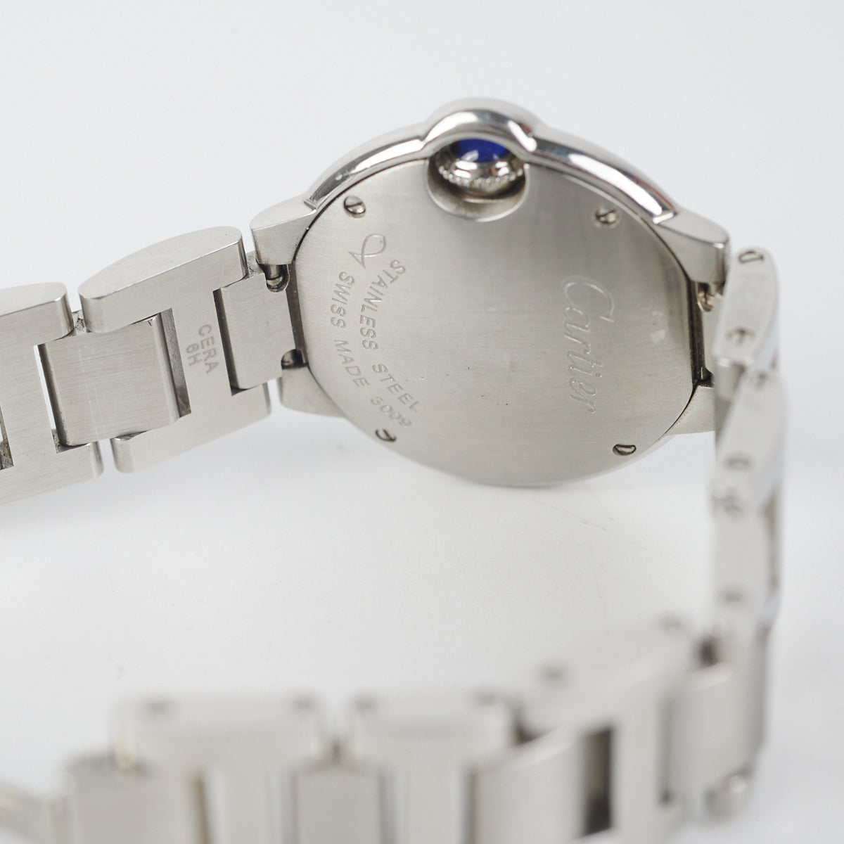 Cartier Ballon Bleu 28mm Women's Luxury Watch - Elegant Stainless Steel Quartz Timepiece for Everyday Wear & Special Occasions