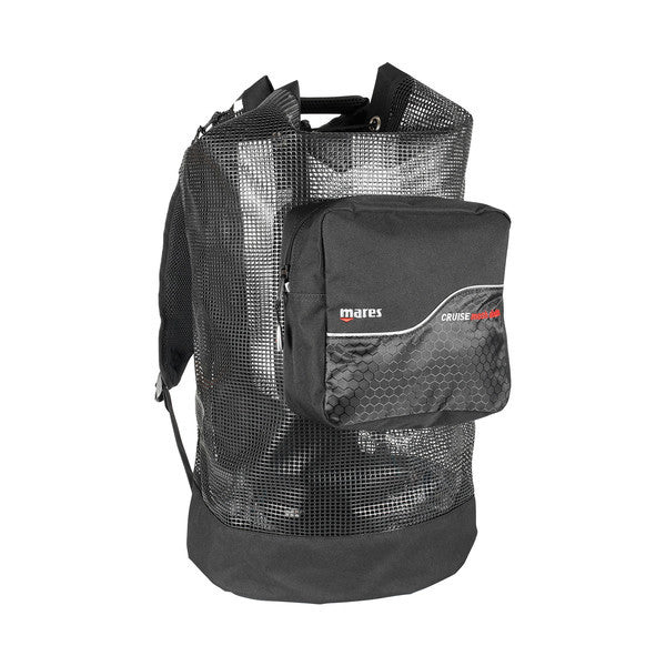 Mares Cruise Mesh Backpack Deluxe - Lightweight Scuba Diving Gear Bag for Travel & Water Sports - Perfect for Beach, Pool & Outdoor Adventures