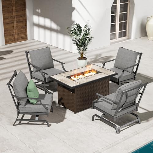 Grey Cushions With 43“ Table