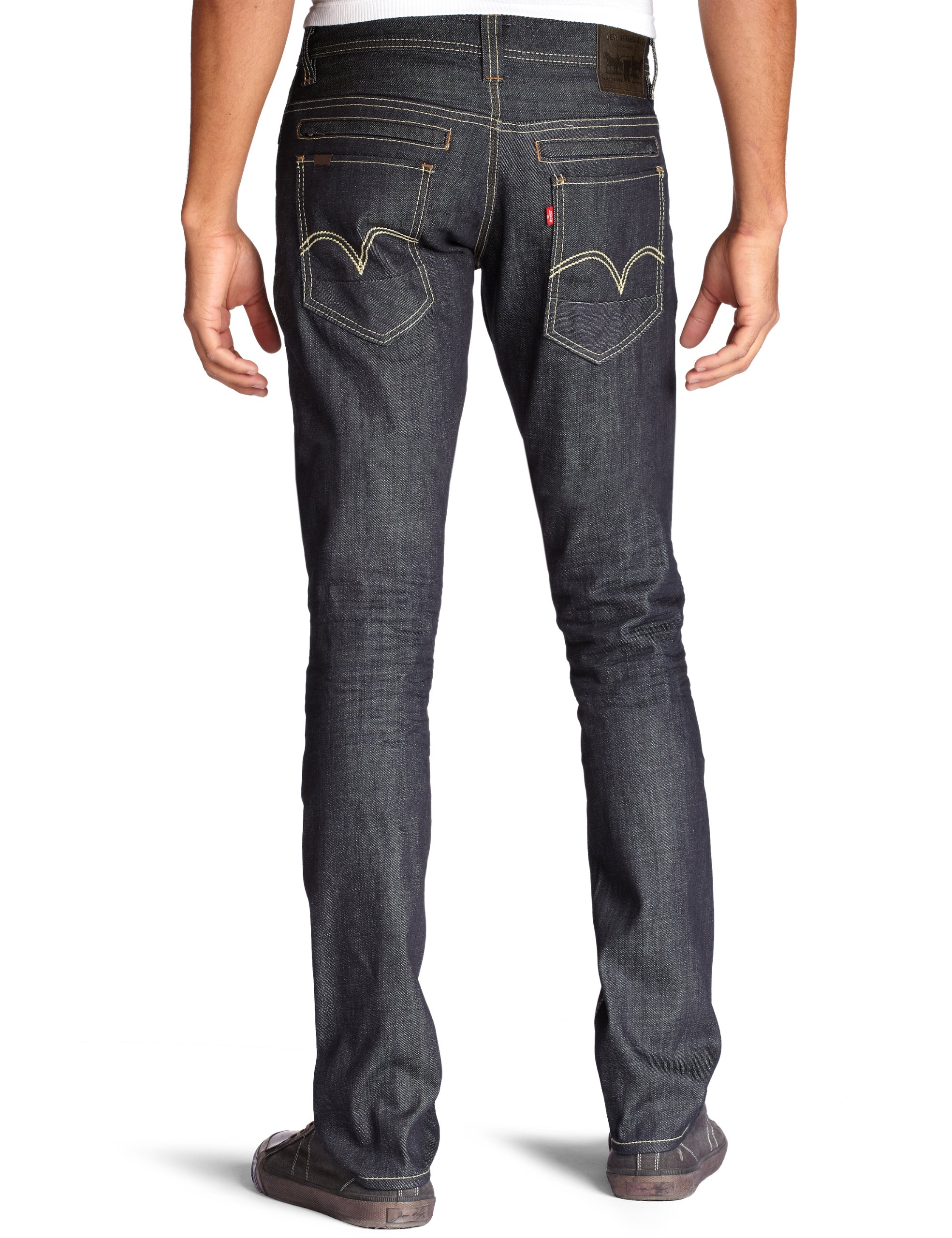 Levi's Men's 511 Skinny Fit Stretch Denim Jeans with Zipper Back Pocket | Comfortable Slim Fit Pants for Casual Wear & Night Out
