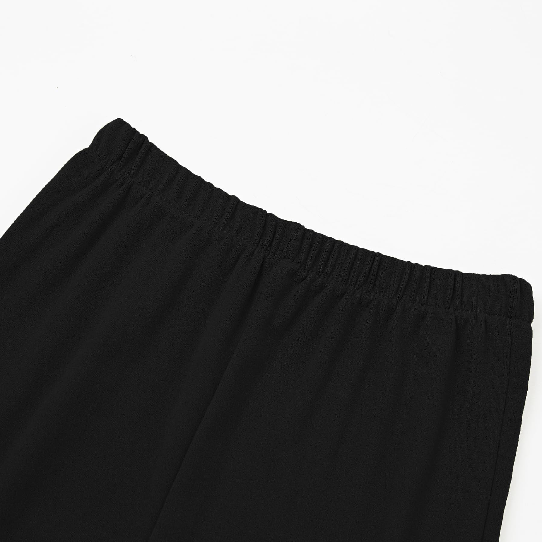 **Toddler Girls' Black Fleece-Lined Flare Leggings - Warm Wide Leg Pants for Winter Playdates & Outdoor Activities**