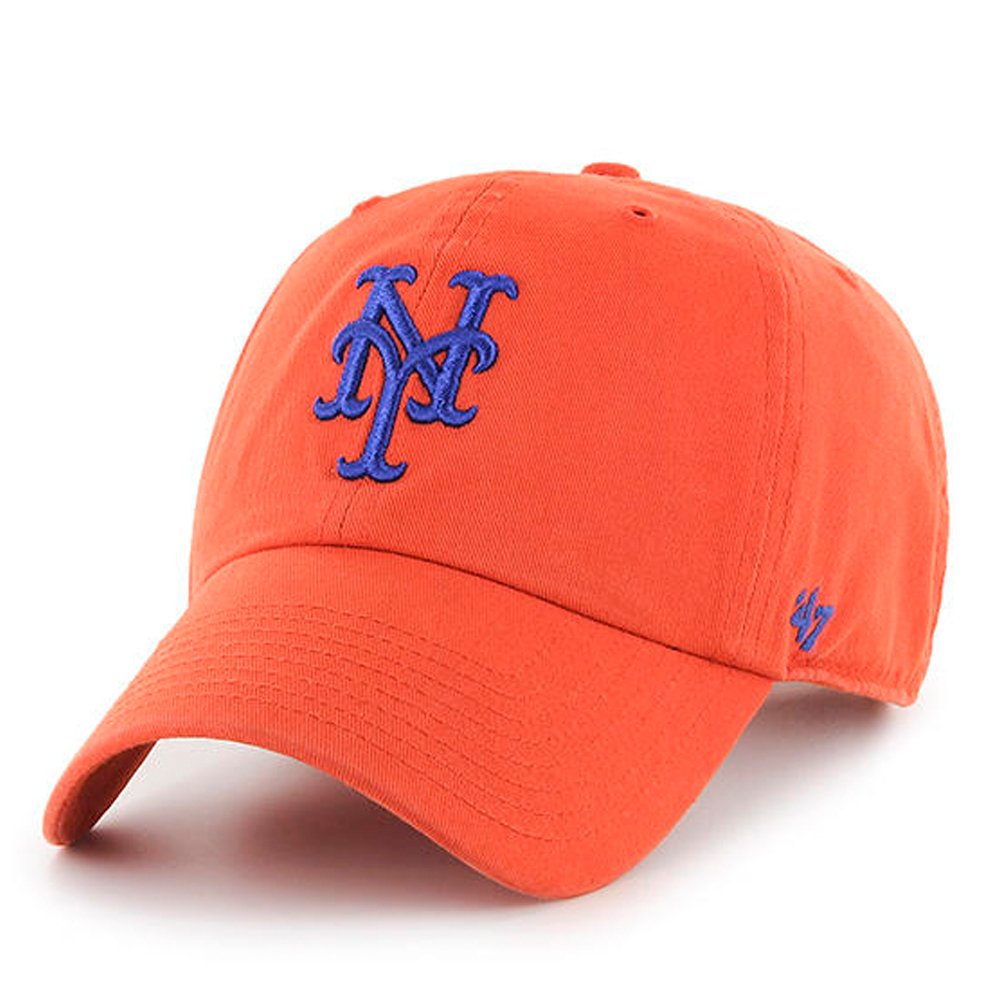 New York Mets Adjustable Baseball Cap - Orange Snapback Hat for Men & Women - Perfect for Games, Outdoor Activities & Fan Gear